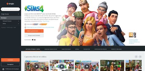 origin sims 4|sims 4 gratuit sur origin.